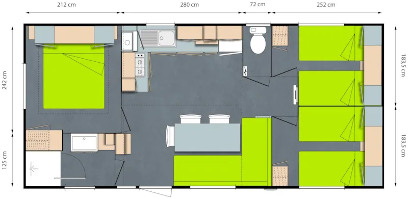 Mobil Home Ciela Confort - 3 Chambres
