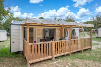 Mietunterkunft - Mobilheim Ciela Privilège – 3 Schlafzimmer - Grill - Camping Les Cigales