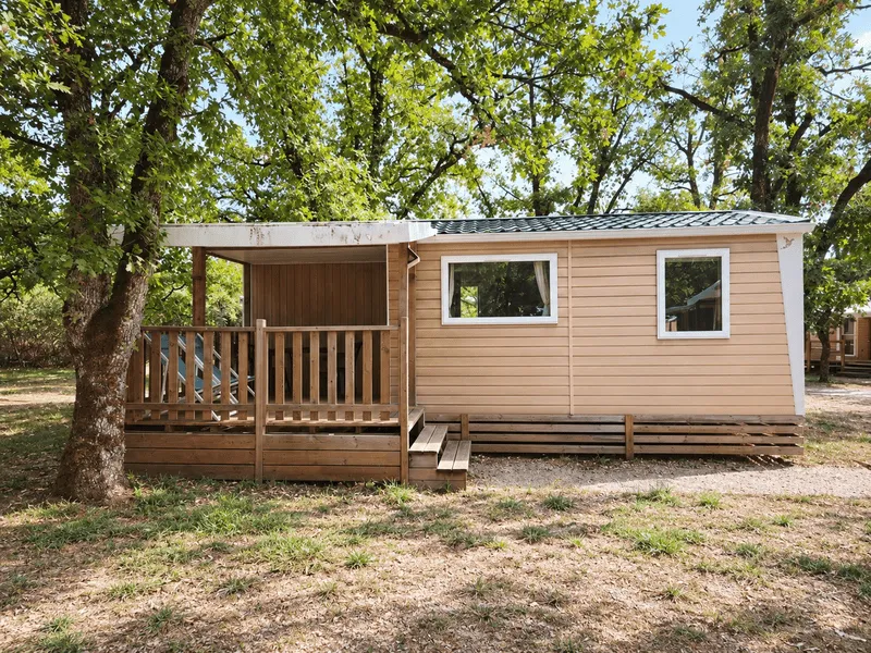 Location - Mobil Home Ciela Confort Compact - 2 Chambres - Camping Les Cigales