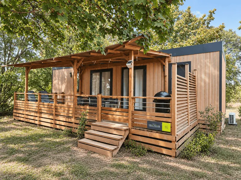 Location - New - Mobil-Home Ciela Prestige - 2 Chambres Dont 1 Suite Parentale - Draps, Serviettes Et Barbecue - Camping Les Cigales
