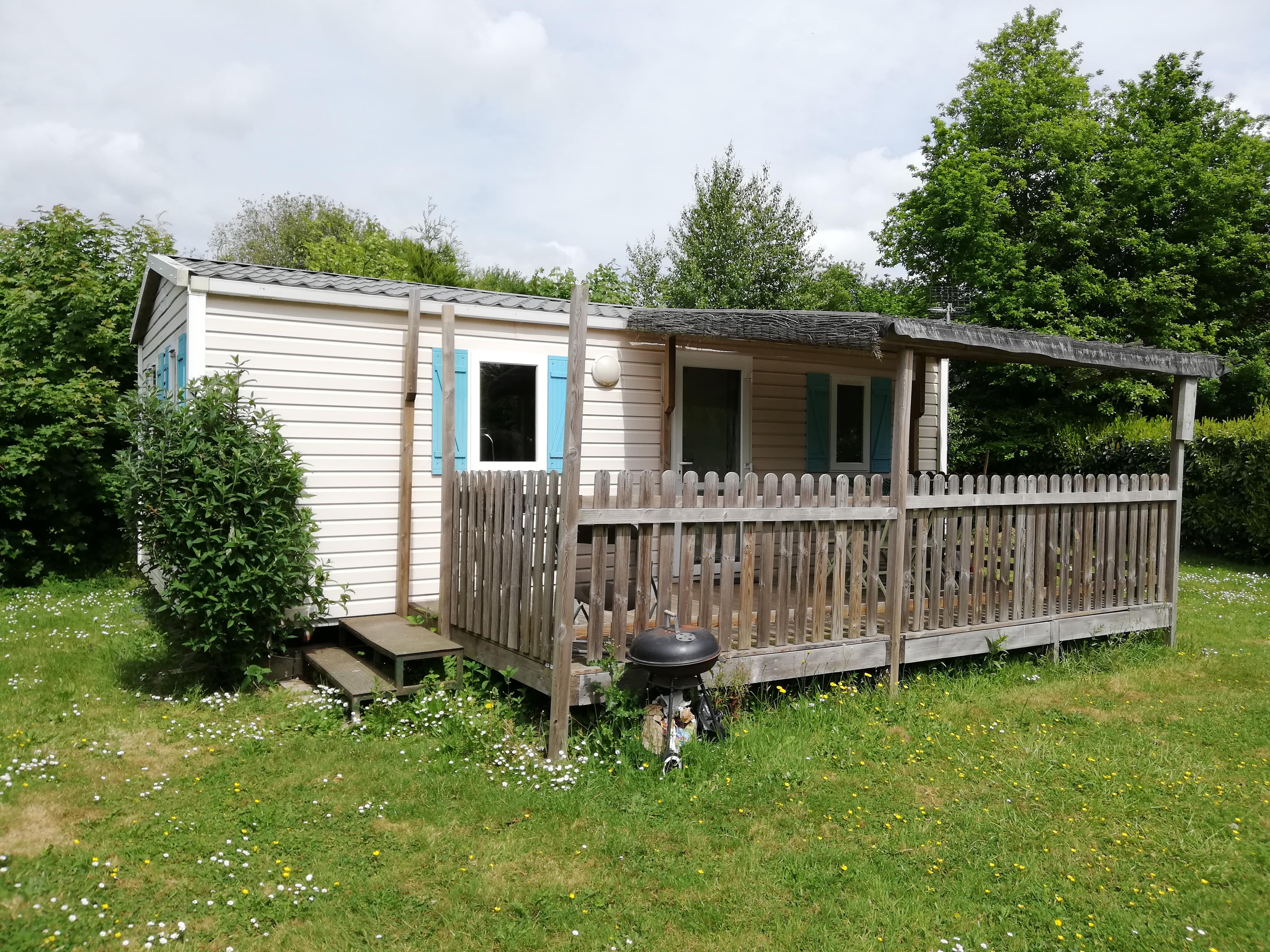 Location - Mobil Home Irm 36 - 2 Chambres - Camping Les Pommiers