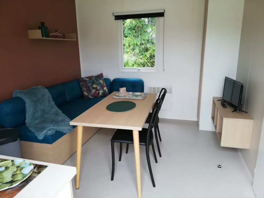 Location - Mobil Home Irm Super  Mercure  53 - 2 Chambres - Camping Ushuaïa Villages Les Pommiers Pays d'Auge