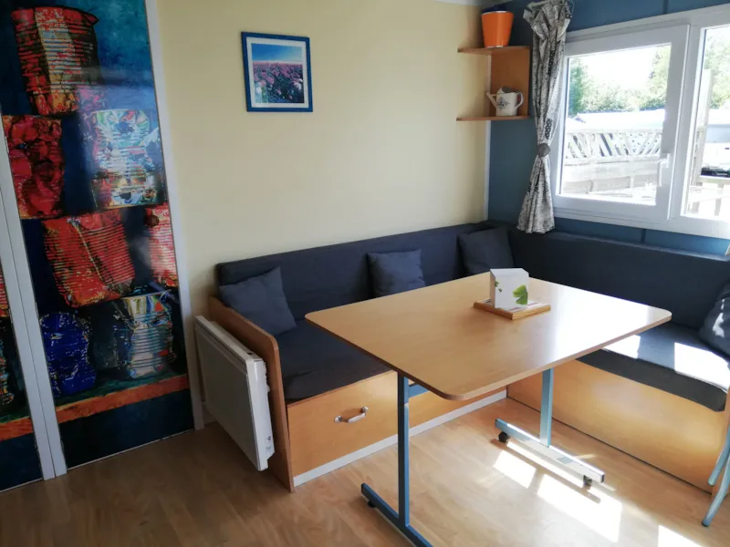 Mobil Home Terrasse Intégrée 40 - 2 Chambres