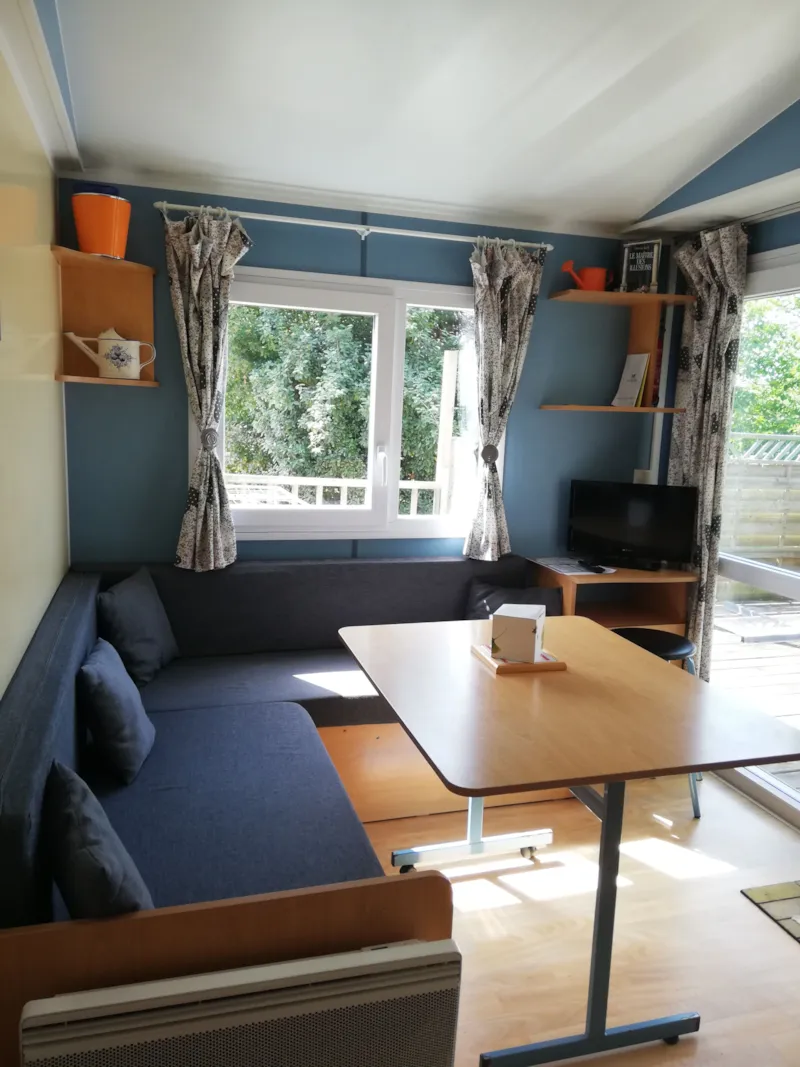 Mobil Home Terrasse Intégrée 40 - 2 Chambres