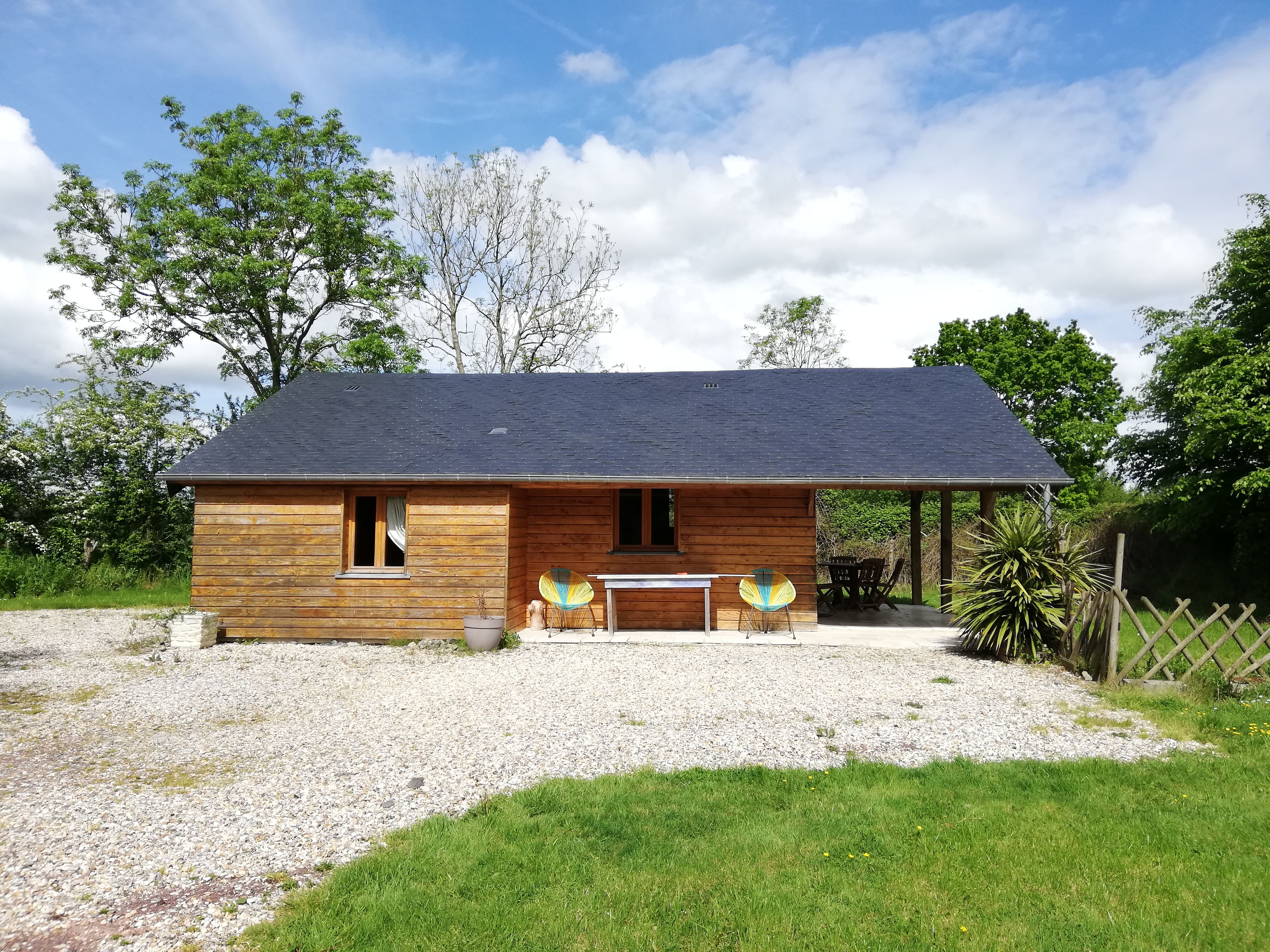 Location - Chalet Cottage 35M² - Camping Les Pommiers