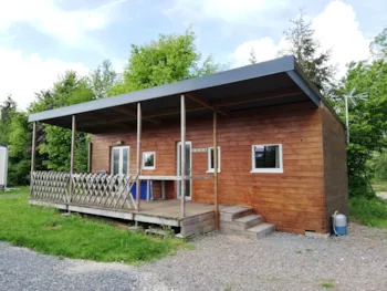 Accommodation - Mobichalet - 2 Rooms - Camping Ushuaïa Villages Les Pommiers Pays d'Auge