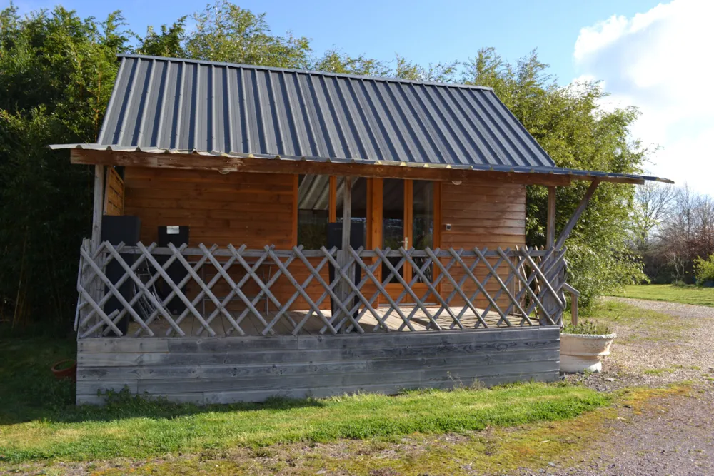Location - Chalet Tiny - Camping Ushuaïa Villages Les Pommiers Pays d'Auge