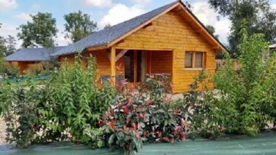 Chalet with private spa