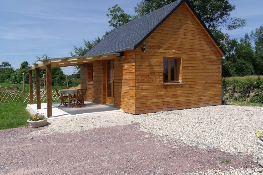 Location - Chalet Cocon - Camping Ushuaïa Villages Les Pommiers Pays d'Auge