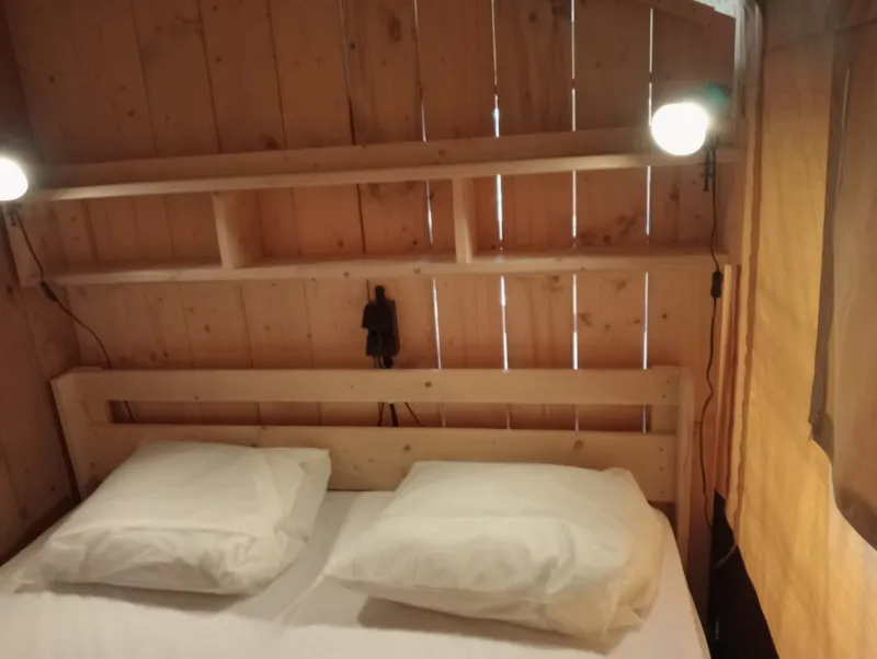 Woody 25 Premium Safari Lodge Tente 2/4 Pers. Sdb