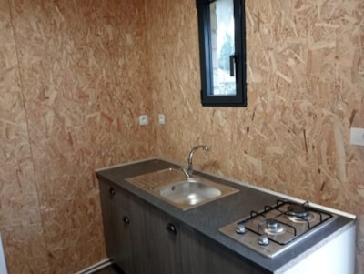 Premium pitch with individual sanitary facilities