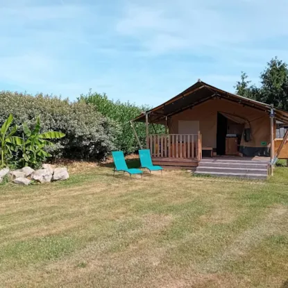 Woody 25 Premium Safari Lodge Tenda Con Bagno