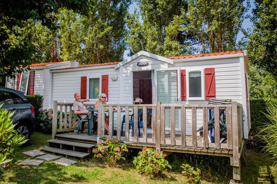 Location - Mobil Home Ciela Classic Espace - 2 Chambres - Ciela Village Camping Atlantica