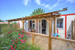 Accommodation - Mobile Home Ciela Prestige-3 Bedrooms Including 1 Master Suite - Sheets, Towels And Bbq Included - Camping Atlantica