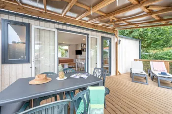 Mietunterkunft - Mobilheim Ciela Privilège - 3 Schlafzimmer - Umkehrbare Klimaanlage - Fernseher - Geschirrs - Camping Atlantica