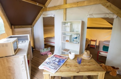 Tent COMFORT - 2 bedrooms - kitchen - no sanitary facilities — 5