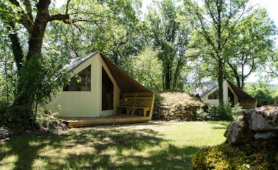 Tent COMFORT - 2 bedrooms - kitchen - no sanitary facilities — 2