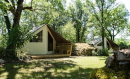 Accommodation - Tent Comfort - 2 Bedrooms - No Sanitary Facilities - ROMANEE La Faurie