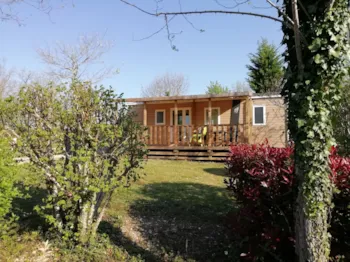 Mietunterkunft - Mobilheim Premium - 2 Schlafzimmer - Camping Domaine de la Faurie 