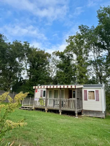 Mietunterkunft - Mobilheim Komfort - 2 Schlafzimmer - Camping Domaine de la Faurie 