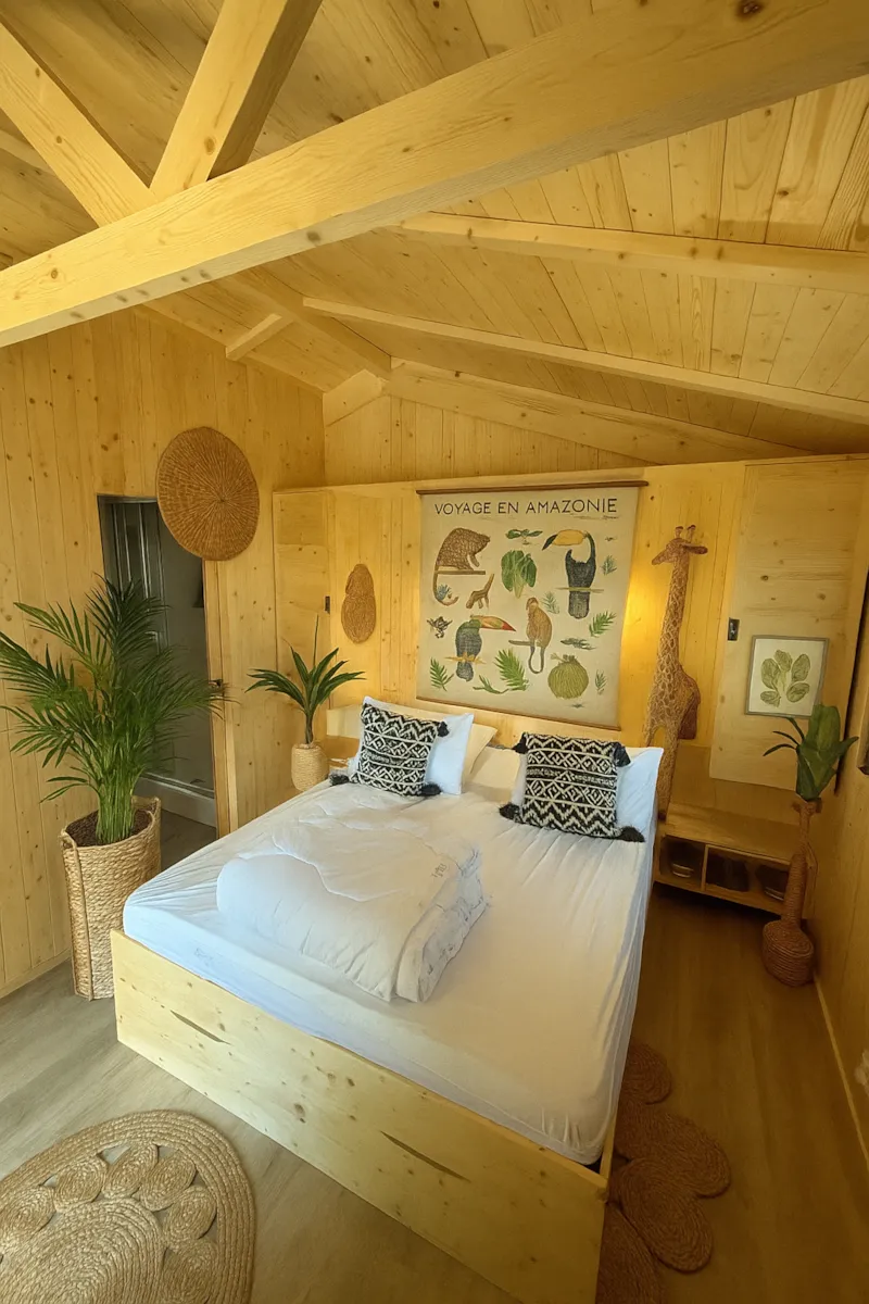 Cabane Minca Jacuzzi & Vue Vallée 1 Chambre