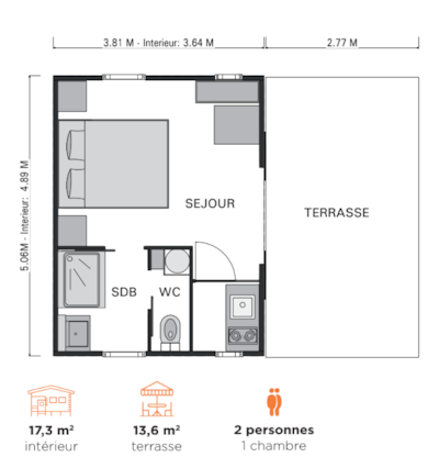 Cabin Minca Jacuzzi & Valley View 1 bedroom — 6