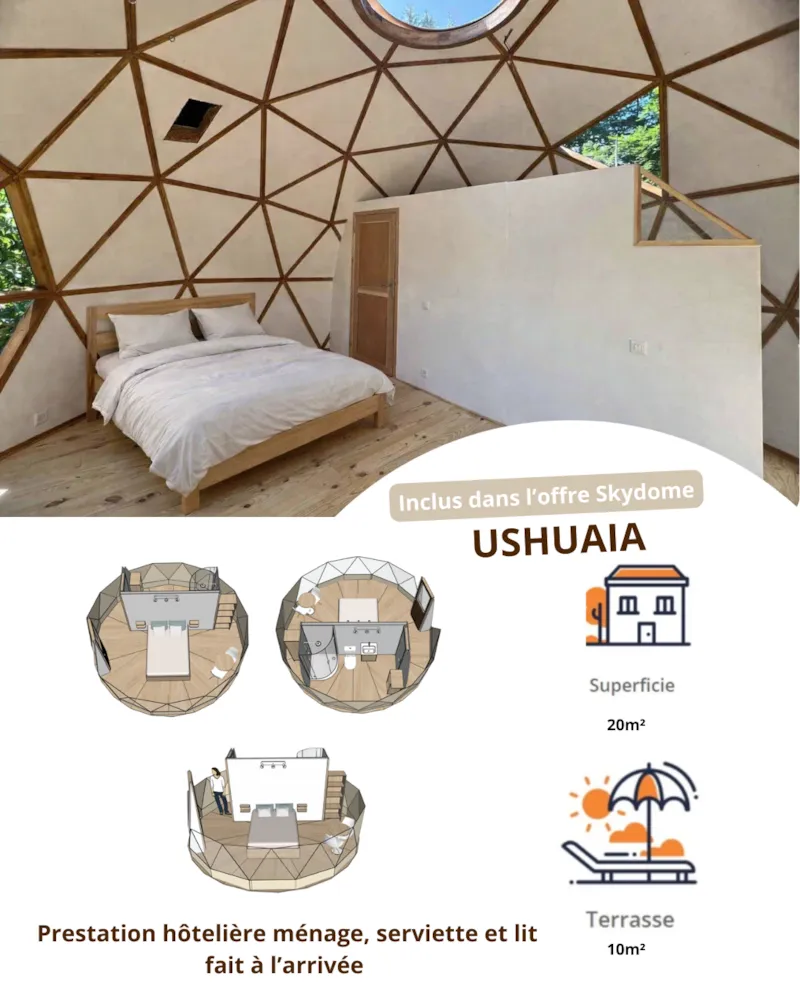 Ushuaïa Sky Dome Vue Vallée