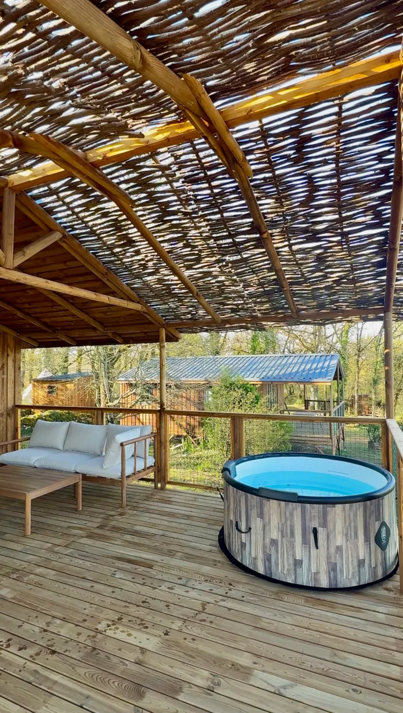 Cabane Minca Jacuzzi & Vue Vallée 1 Chambre