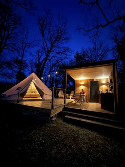 Tente Nomade Insolite - 1 bedroom - With Kitchen and own Sanitary - — 4