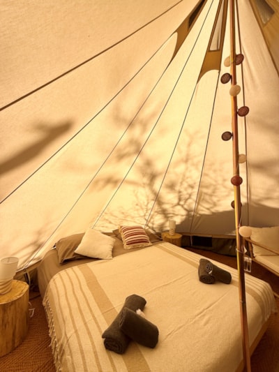 Tente Nomade Insolite - 1 bedroom - With Kitchen and own Sanitary - — 6