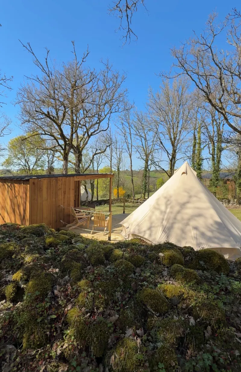 Tente Nomade Insolite - 1 Chambre - Avec Cuisine Et Sanitaire Privé