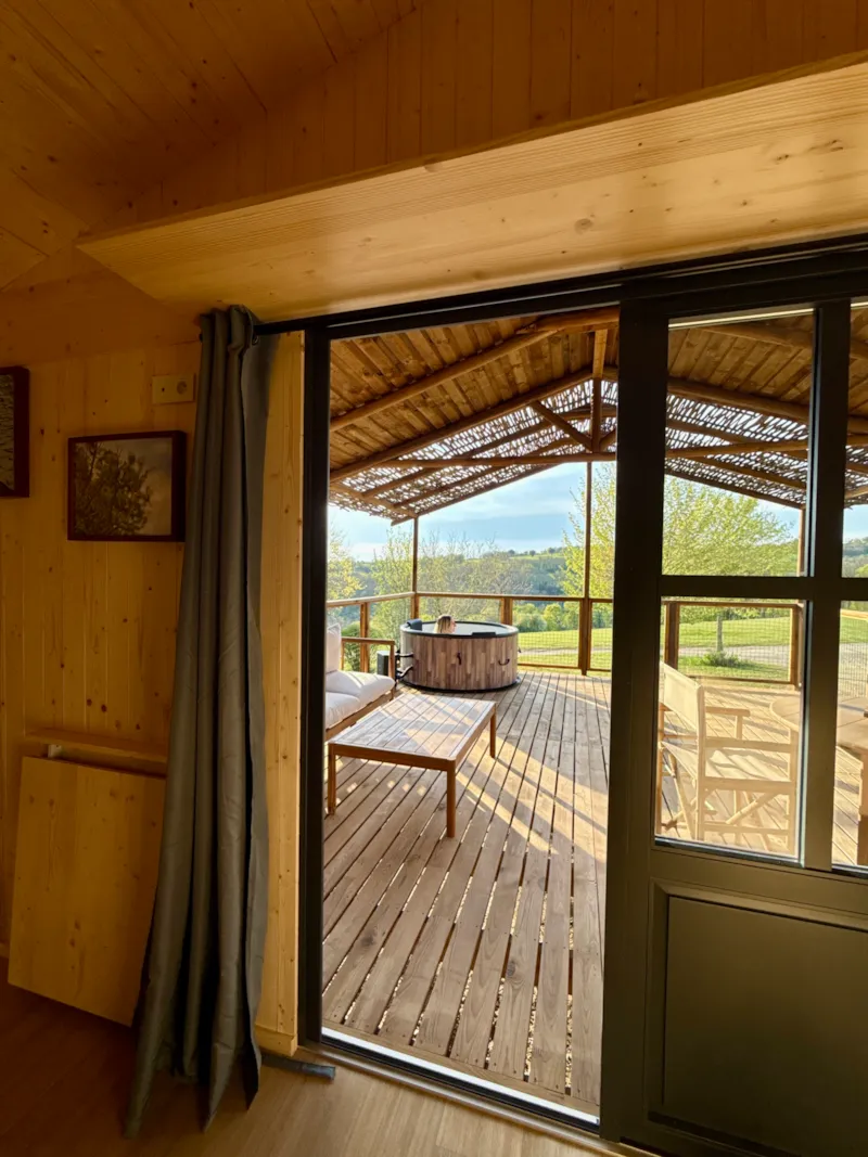 Cabane Minca Jacuzzi & Vue Vallée 1 Chambre