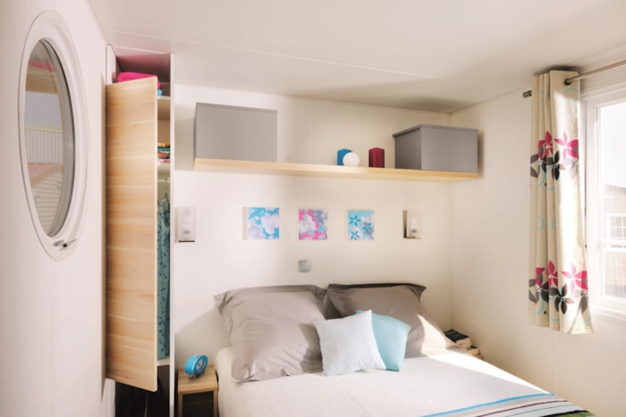 Mobil-Home Confort 31M² 3 Chambres Dont Terrasse Semi-Couverte 7M² + Tv