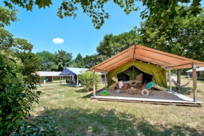 Freeflower Standard 37m² 2 rooms incl. covered terrace 13m² - without toilet blocks