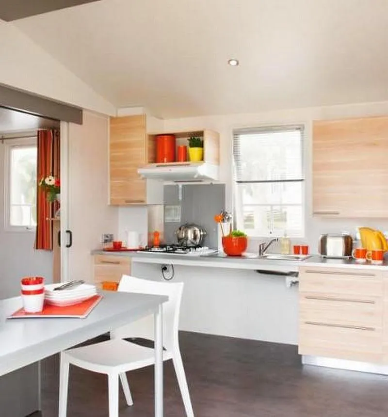 Mobil-Home 32M² Confort (2 Chambres) Pmr Avec Tv + Terrasse Semi-Couverte + Clim