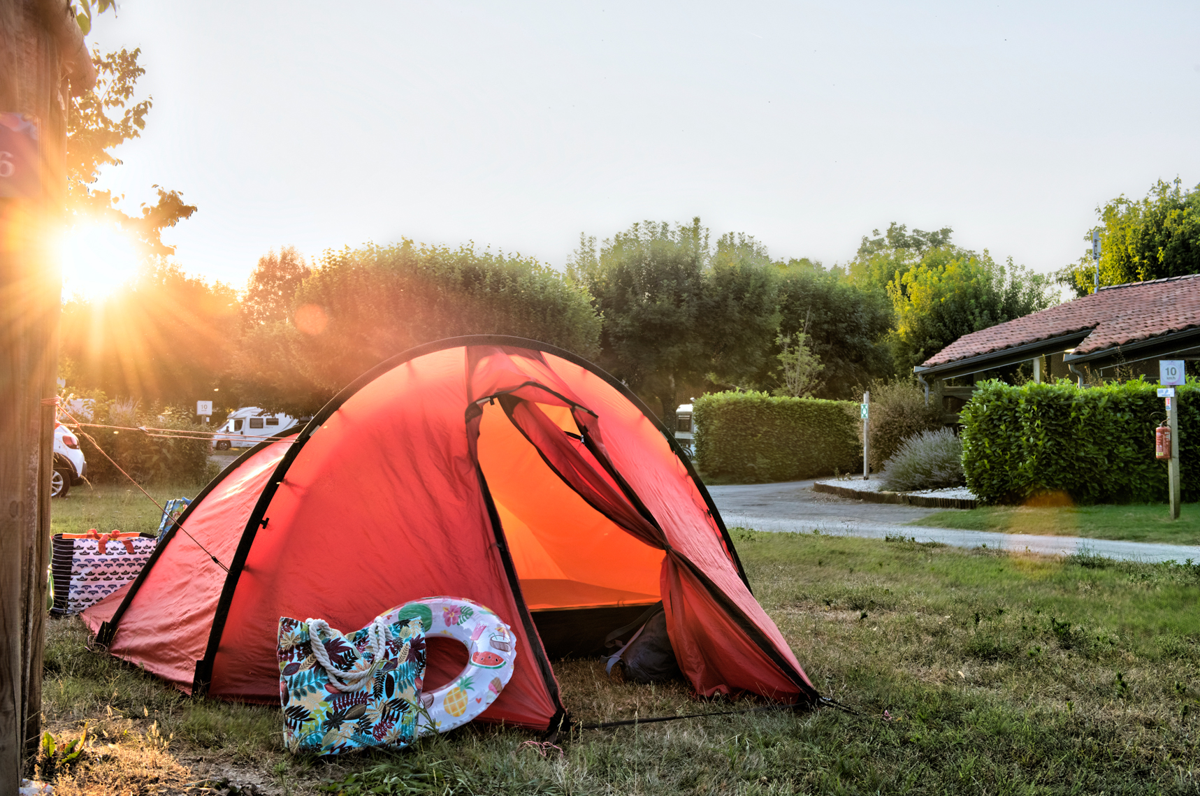 Forfait Confort (1 tente ou caravane ou camping-car / 1 voiture / électricité 10A)