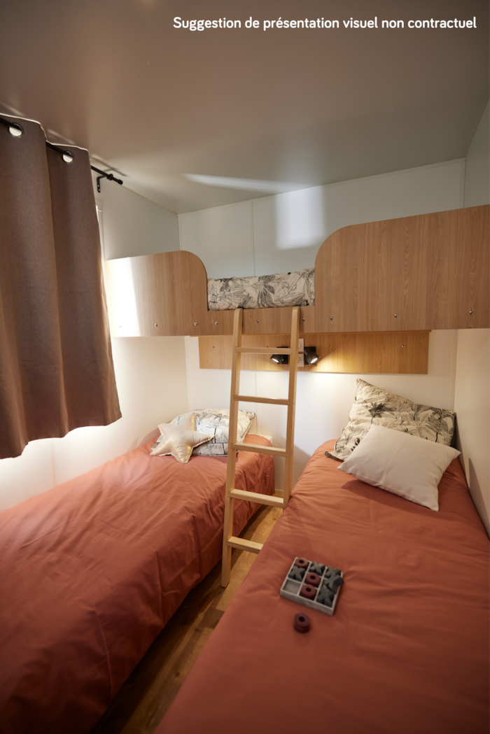 Homeflower Premium 29M² - 2 Chambres + Terrasse Semi-Couverte + Tv + Draps + Serviettes + Clim