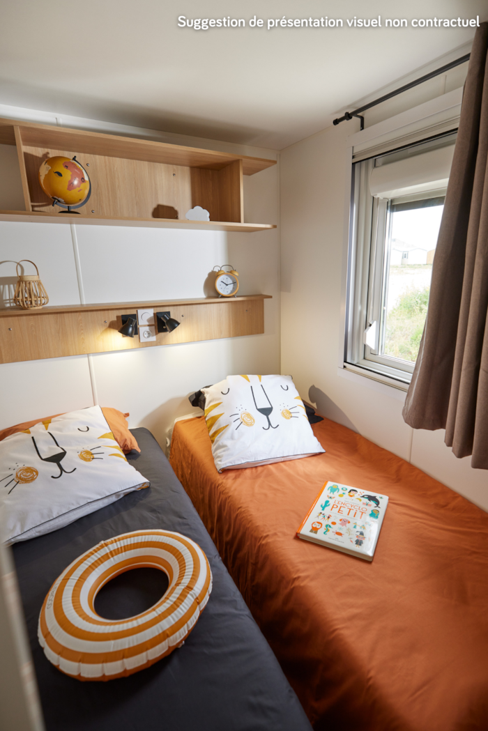 Homeflower Premium 35M² - 3 Chambres + Terrasse Semi-Couverte + Tv + Draps + Serviettes + Clim
