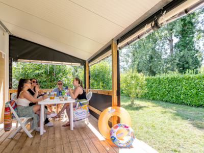 Mobitoile Standard 27m² 2 bedrooms + WC without bathroom - sheltered terrace