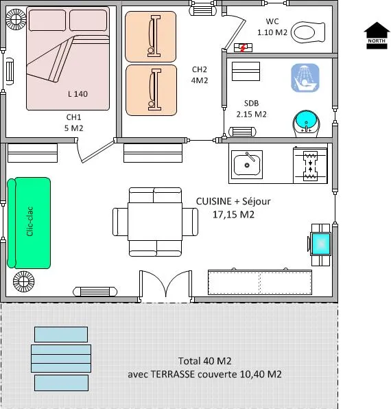 Grand Chalet - 2 Ch - D