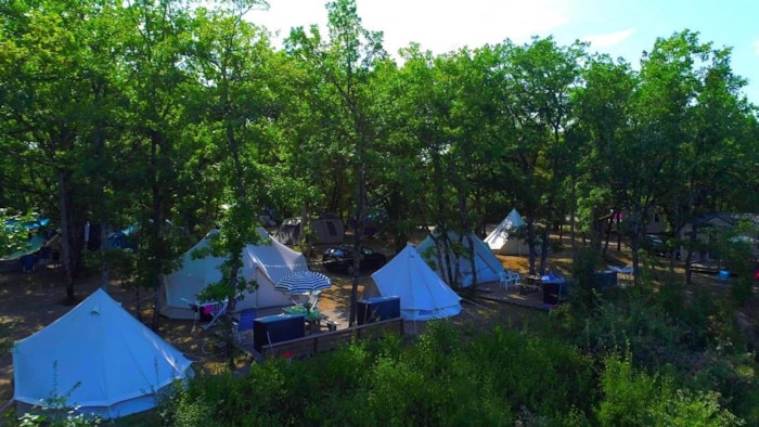 Tente Glamping - Deux Tentes Sur L'emplacement
