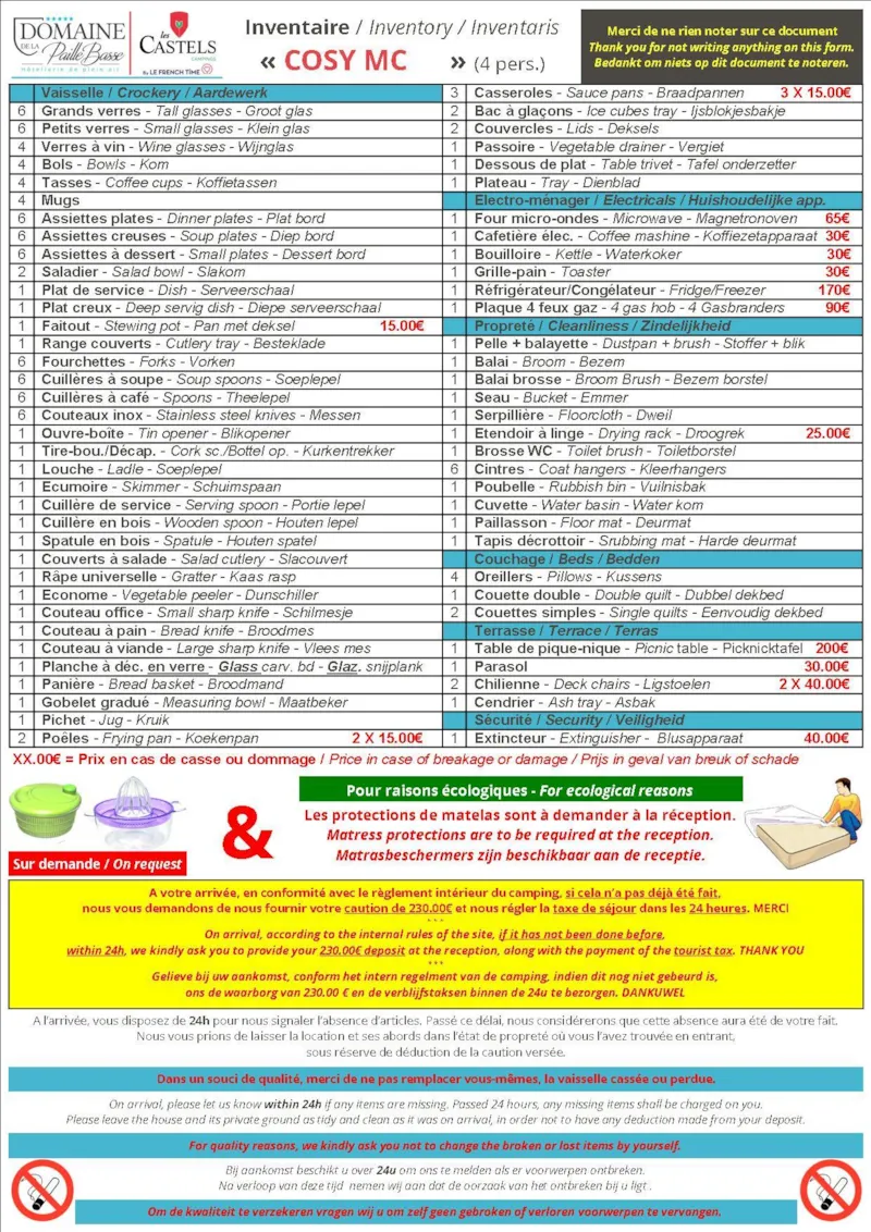 Mobil Home Cosy - 2 Chambres