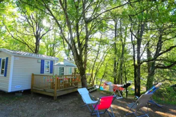 Mietunterkunft - Mobilheim Cosy - 2 Zimmer - Domaine de La Paille Basse