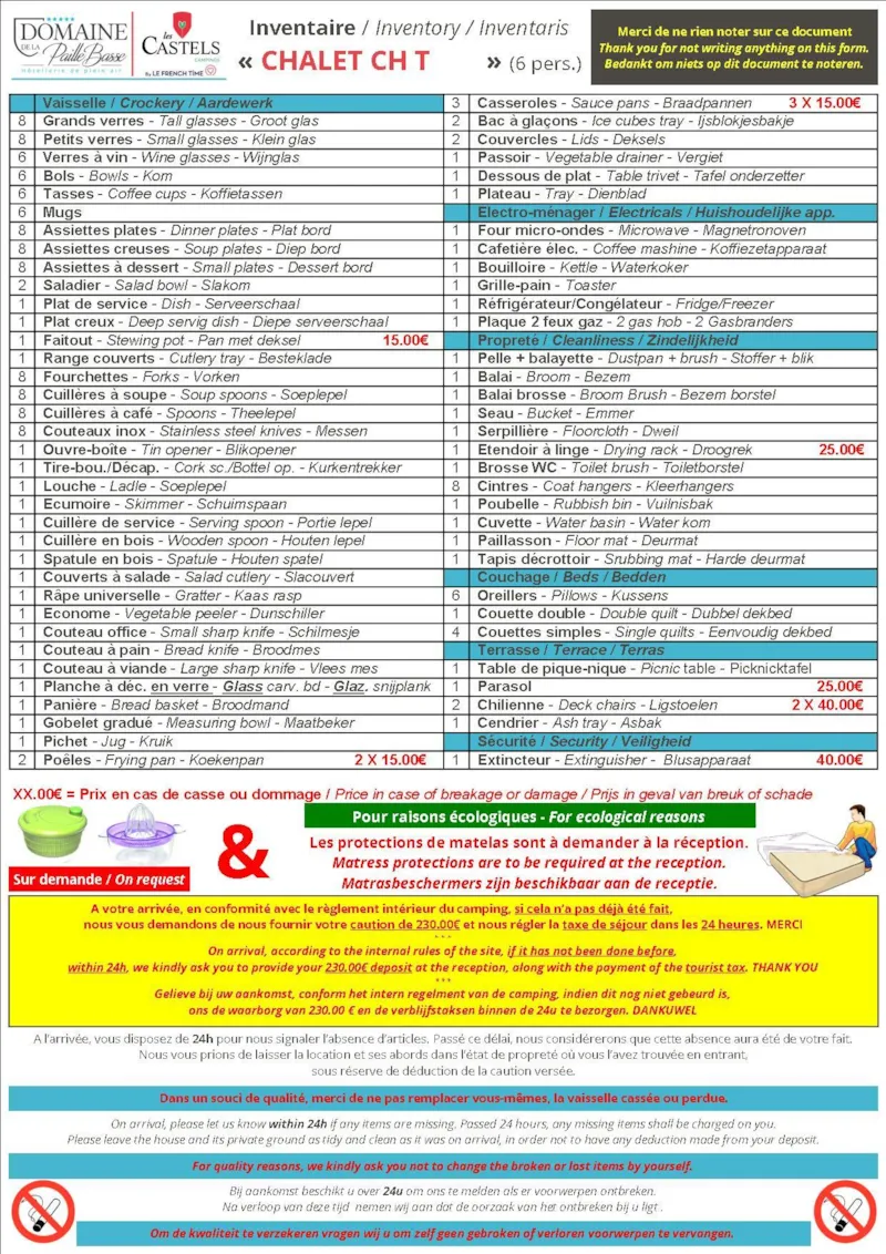 Chalet Confort - 3 Chambres