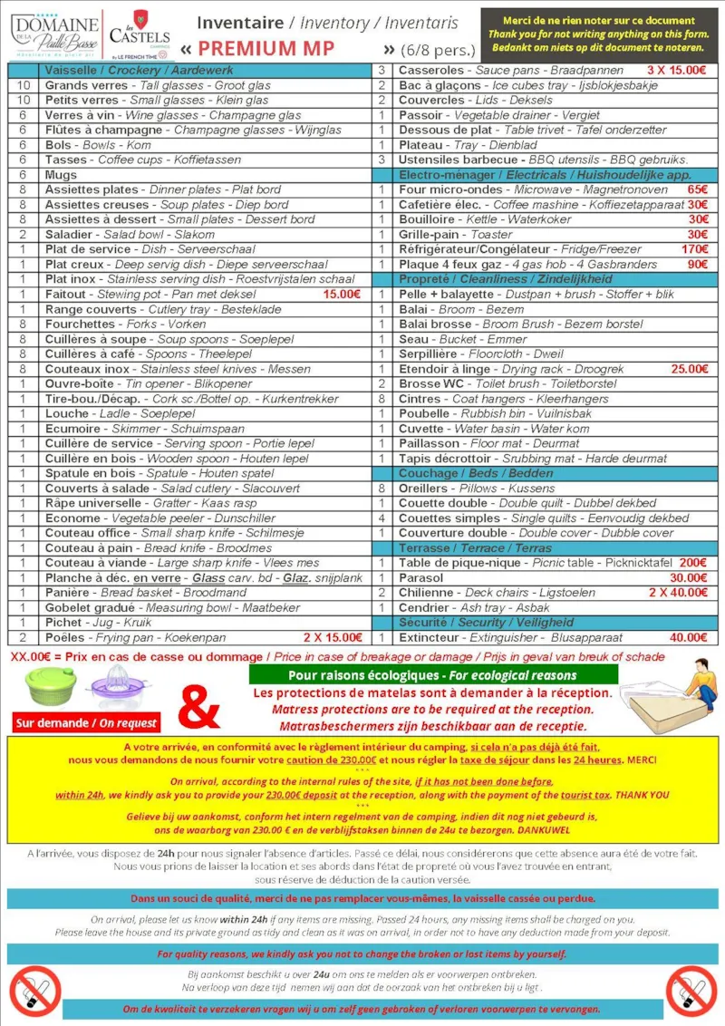 Mobil Home Premium - 3 Chambres