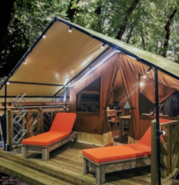 Accommodation - Tent Maasaï - 2 Bedrooms (Without Toilet Block) - Domaine de La Paille Basse
