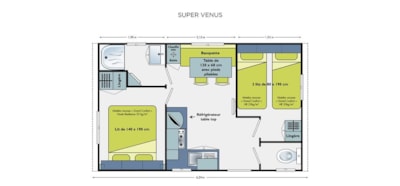 Mobile home Classique  25m² - 2 bedrooms — 5