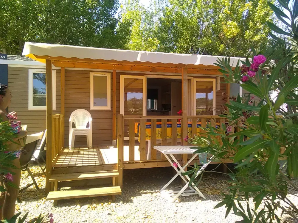 Location - Mobil Home Premium 35M² - 3 Chambres Avec Vue - Camping Paradis Les Amarines