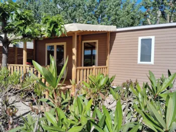 Location - Mobil Home Premium 32M² - 2 Chambres Avec Vue - Camping Paradis Les Amarines