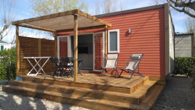 Classic 25-square-meter Mobile Home - Air-Conditioned - 2 Bedrooms